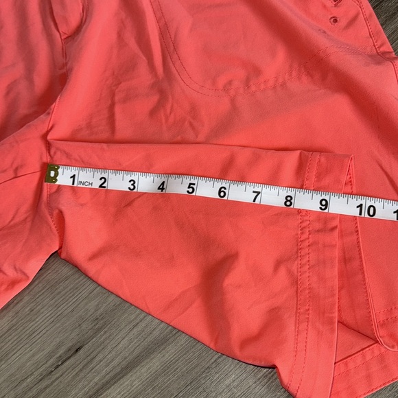 Title Nine 14 shorts board coral women’s tennis athletic - Picture 3 of 8